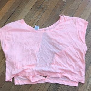 !SOLD! Victoria Secret Pink open back top